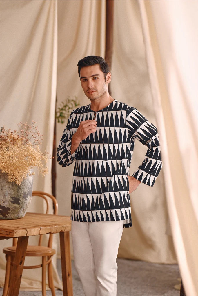 The Bayu Men Kurta in Sail