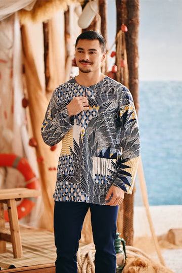 The Harbour Men Kurta in Terbang