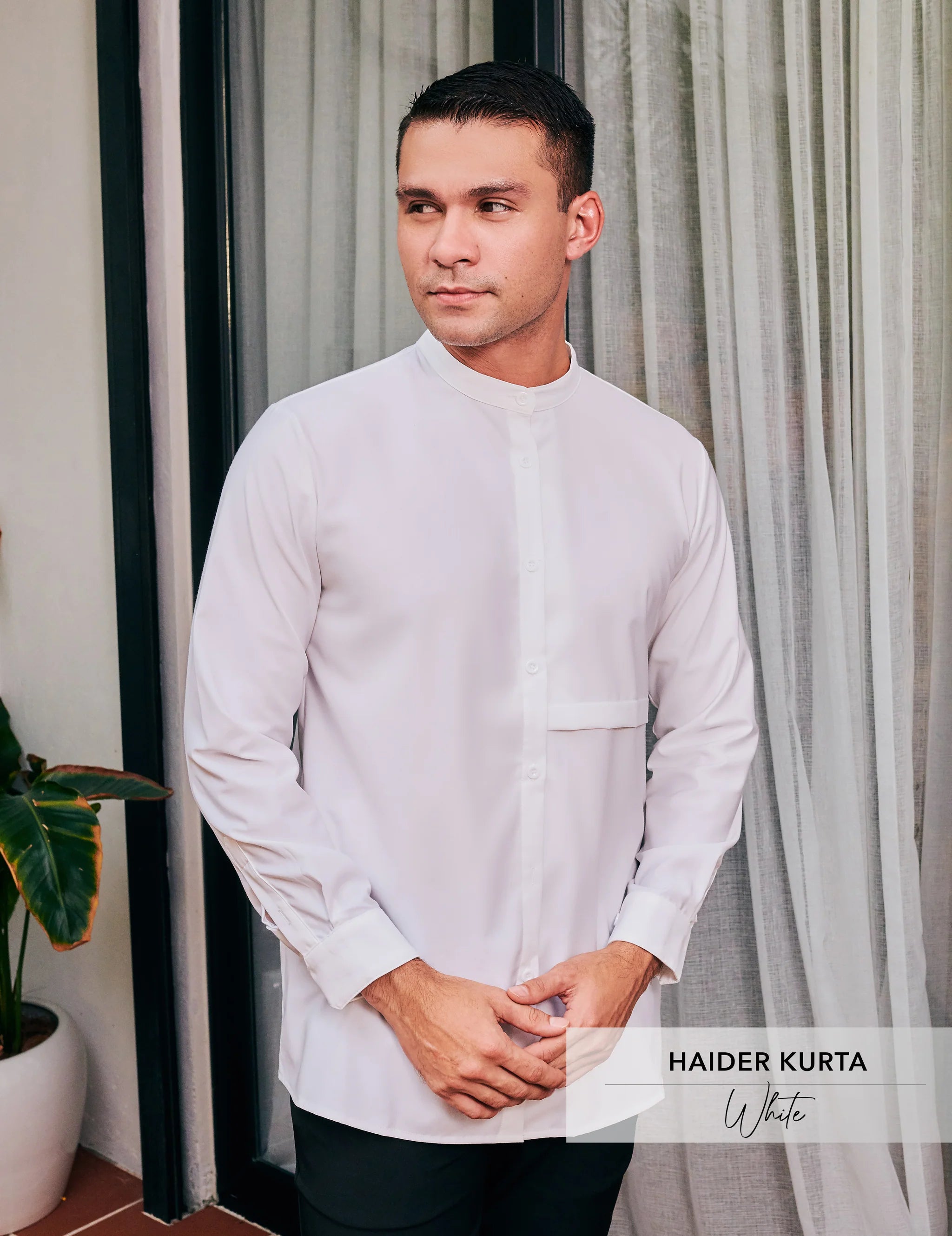 Haider Shirt White